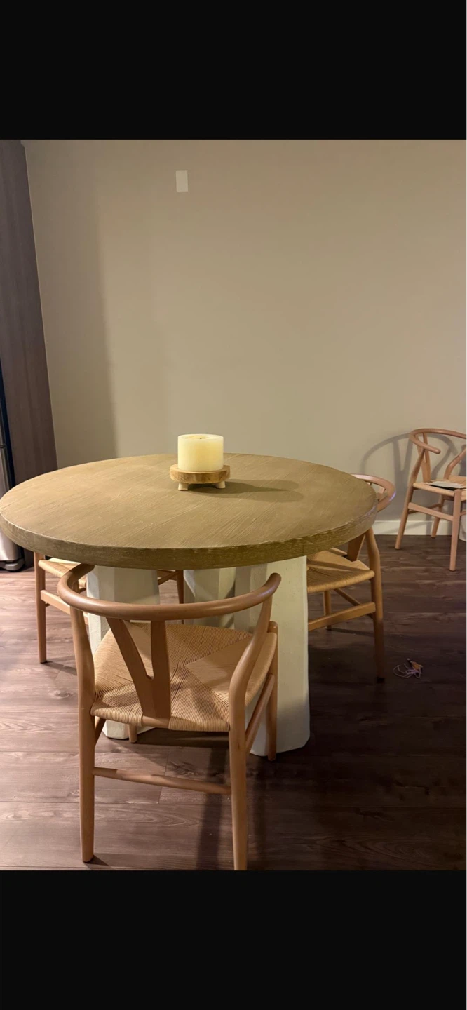 Latitude Run Cullison Lightweight Concrete Dining Table - photo 2