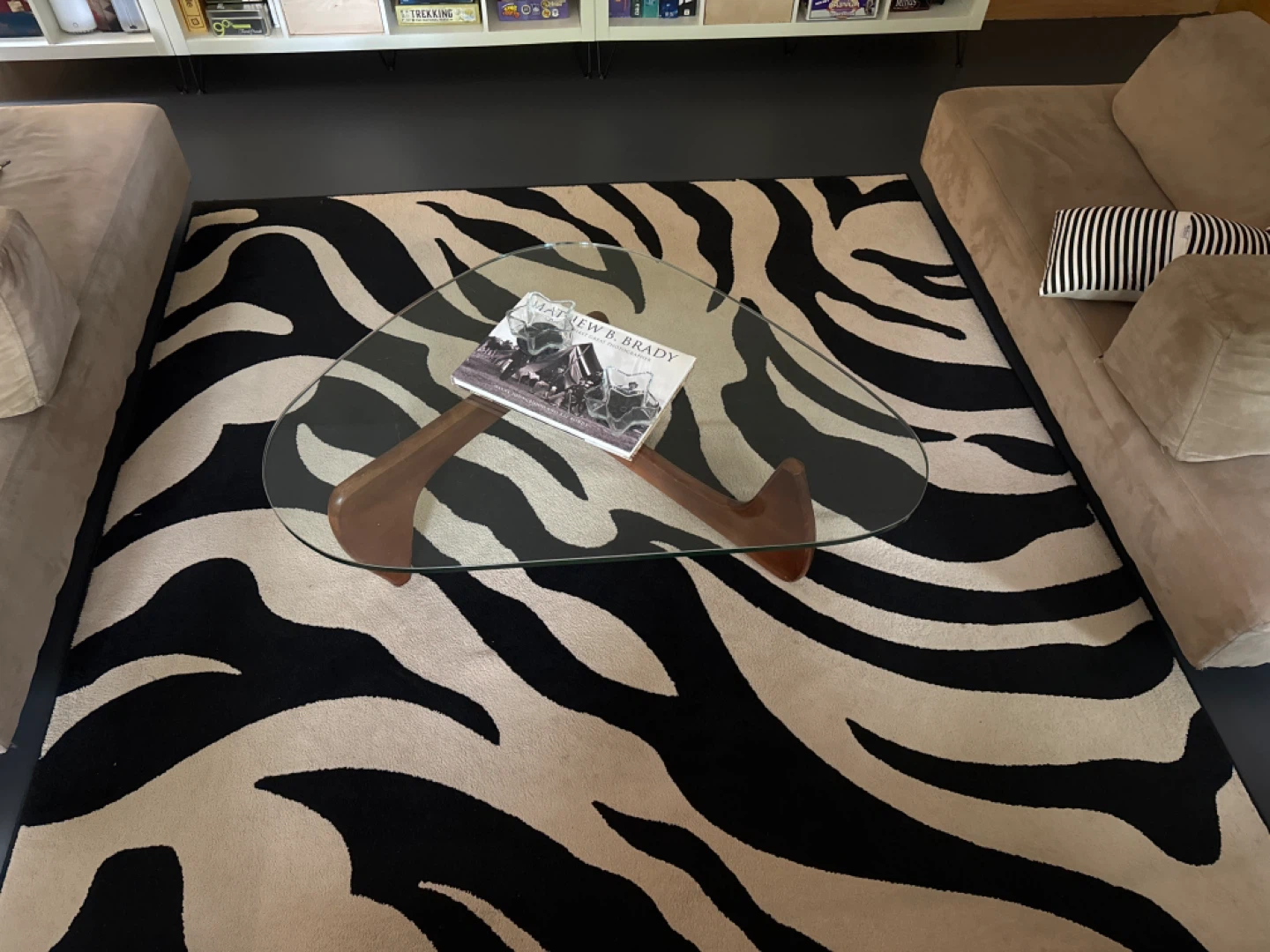 LARGE Zebra Print Area Rug - photo 5