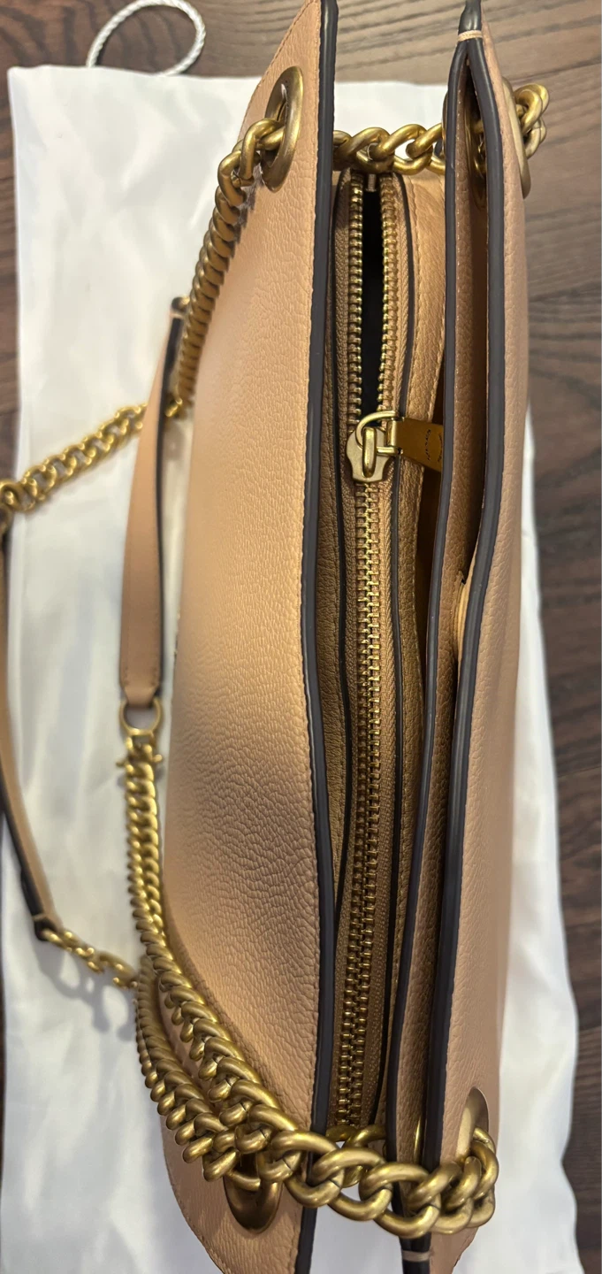 Coach Shoulder Bag - Tan Leather - photo 2