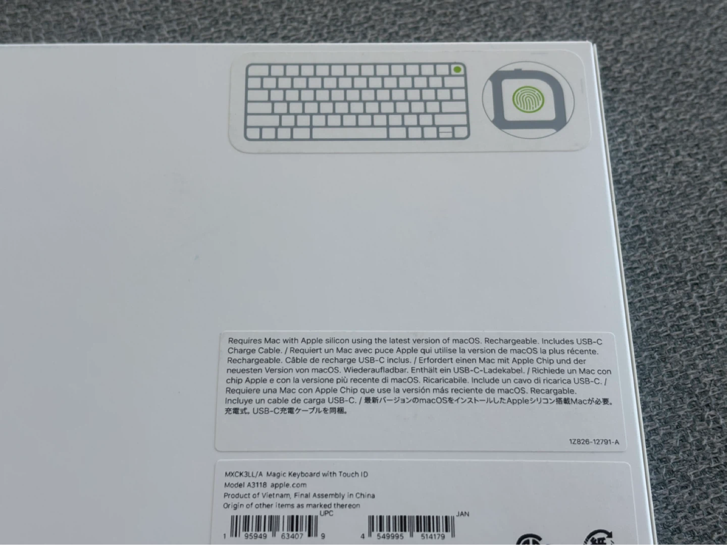3 Left! 🆕 Apple Magic Keyboard with Touch ID - photo 3