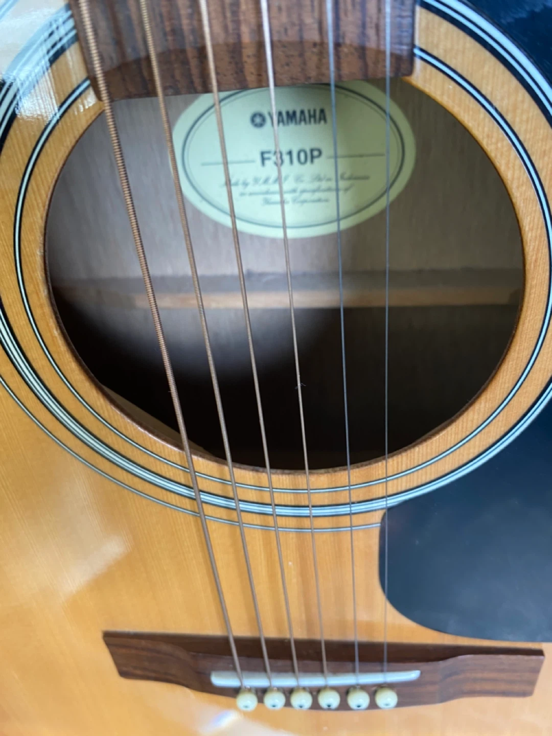 Yamaha F310P Acoustic Guitar - photo 4