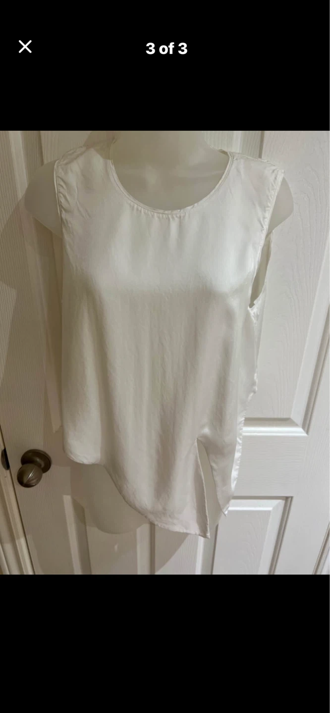 Wilfred White Sleeveless Top - photo 2
