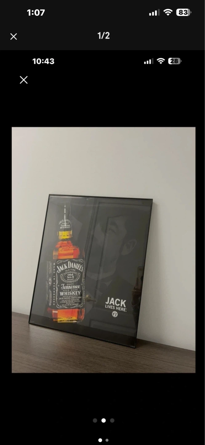 Jack Daniel's Tennessee Whiskey Framed Print