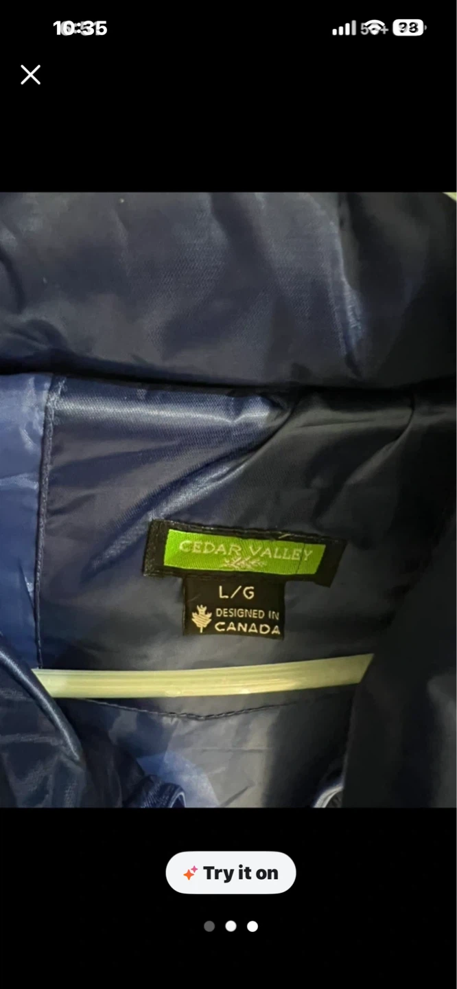 Cedar Valley Puffer Vest L/G - photo 3