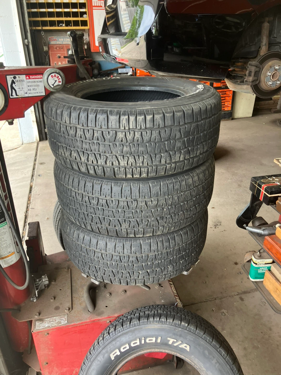 4 BF GOODRICH RADIAL TA TIRES - photo 2