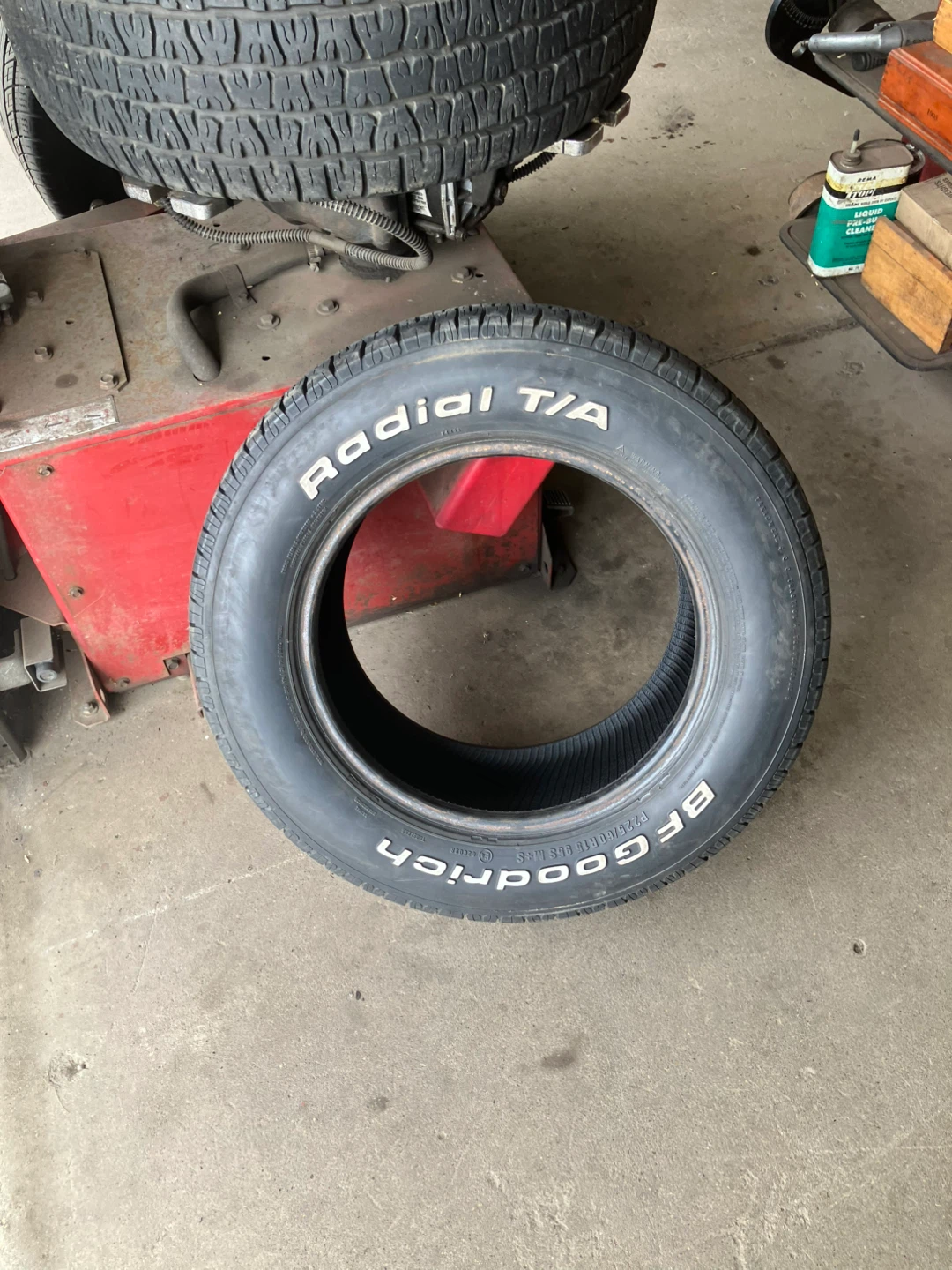 4 BF GOODRICH RADIAL TA TIRES