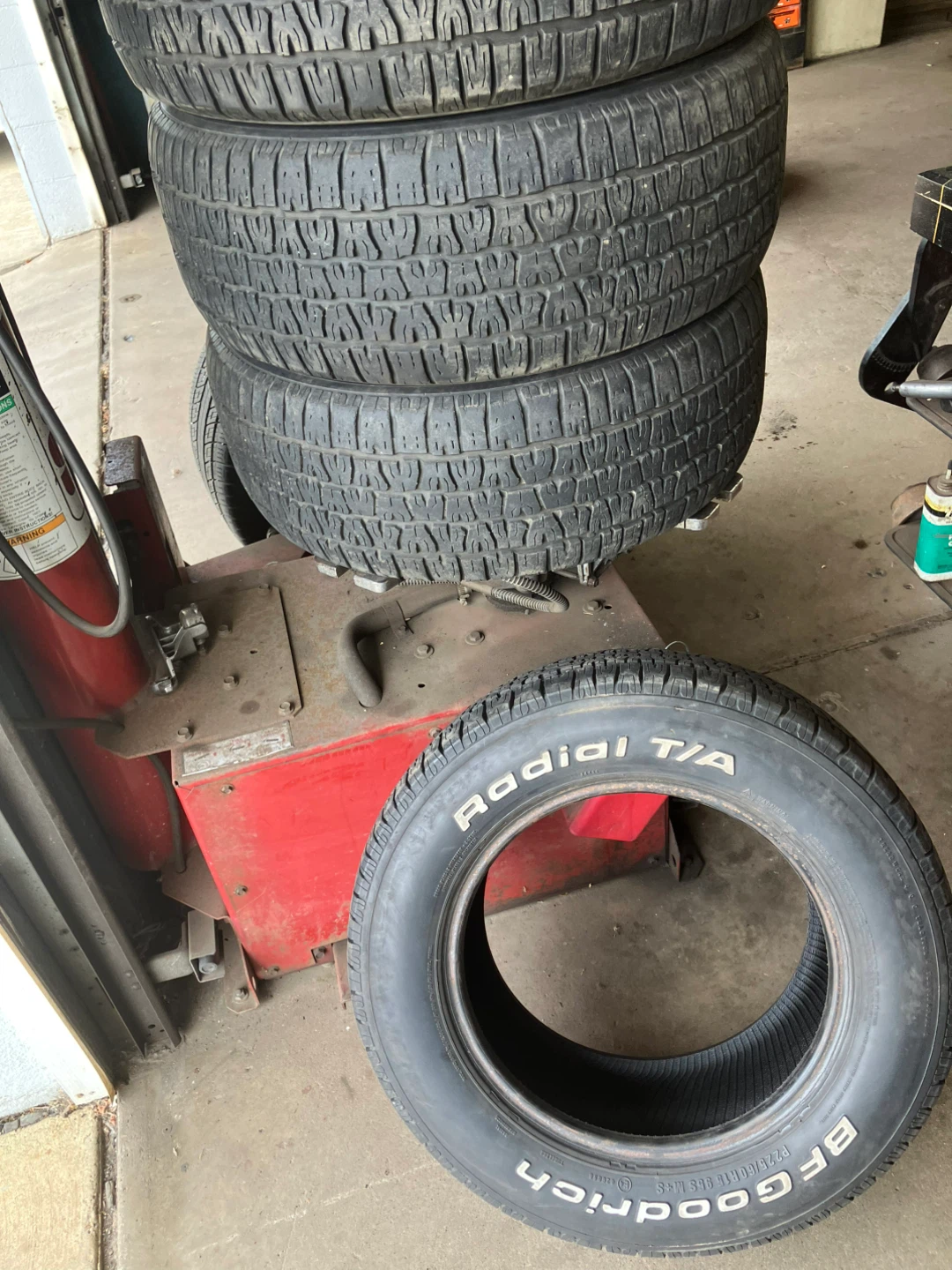 4 BF GOODRICH RADIAL TA TIRES - photo 3