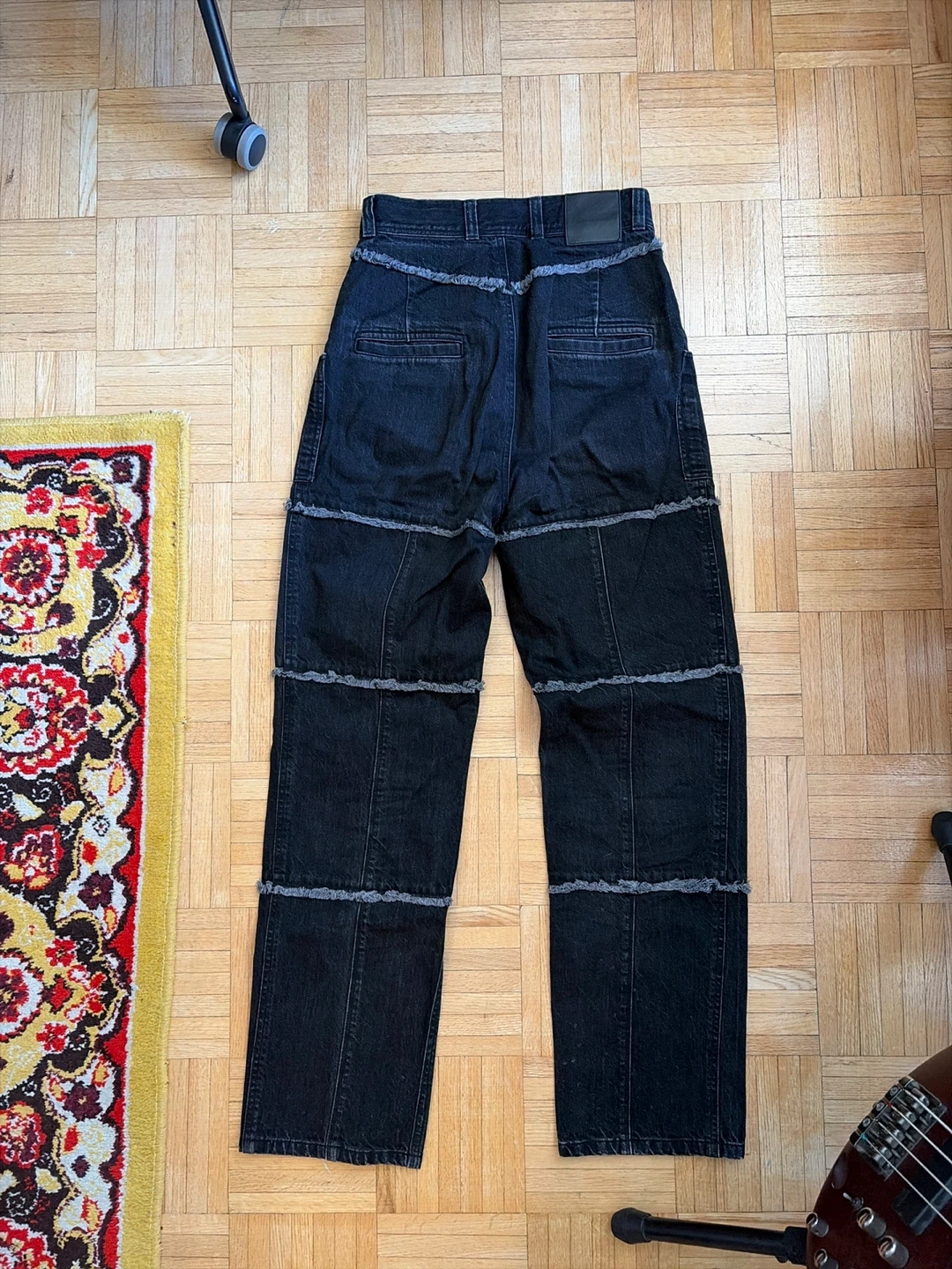 AMBUSH Black Denim Jeans - photo 2