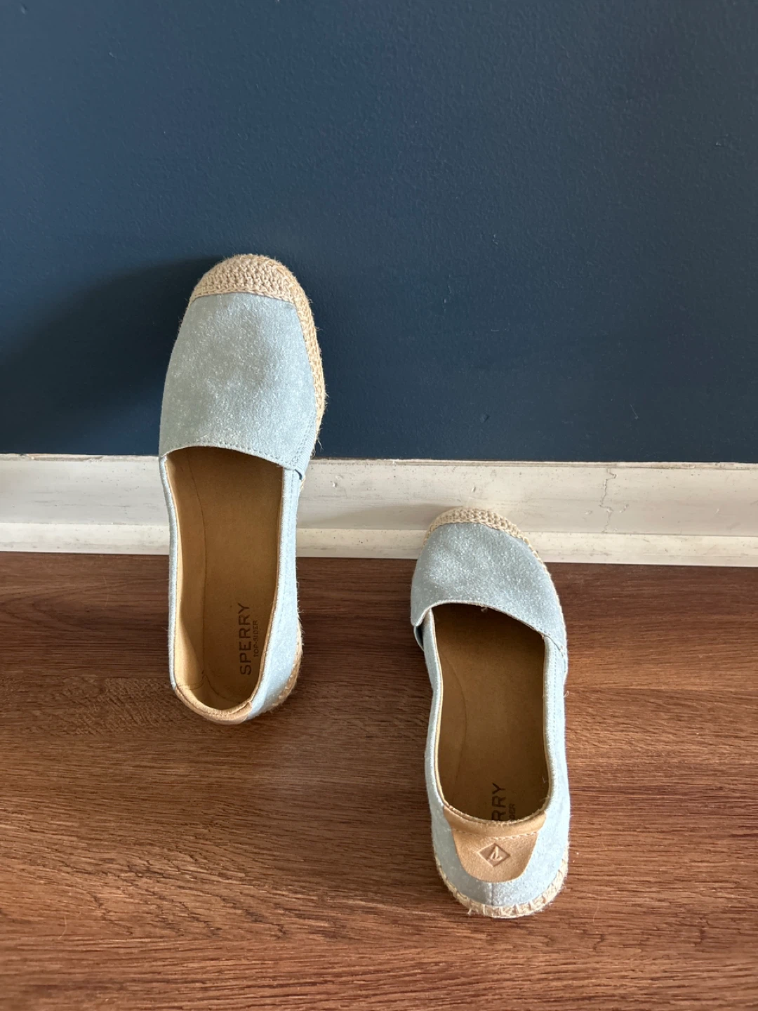 Sperry Top-Sider Espadrille Flats - Light Blue