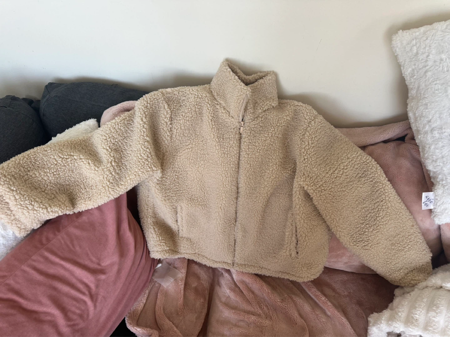 Streetwear Society Sherpa Fleece Jacket