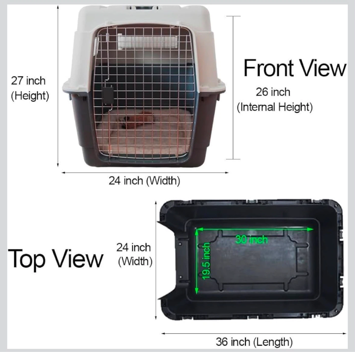 Pet Carrier Crate