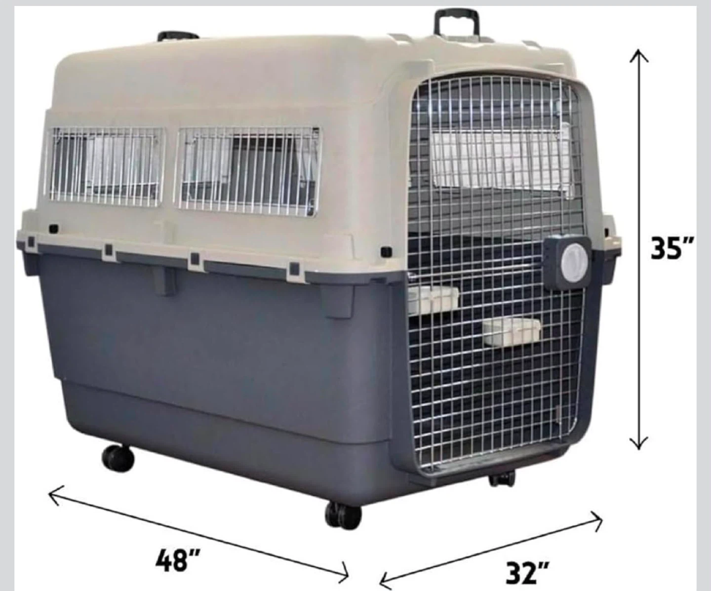 Large Pet Carrier Crate