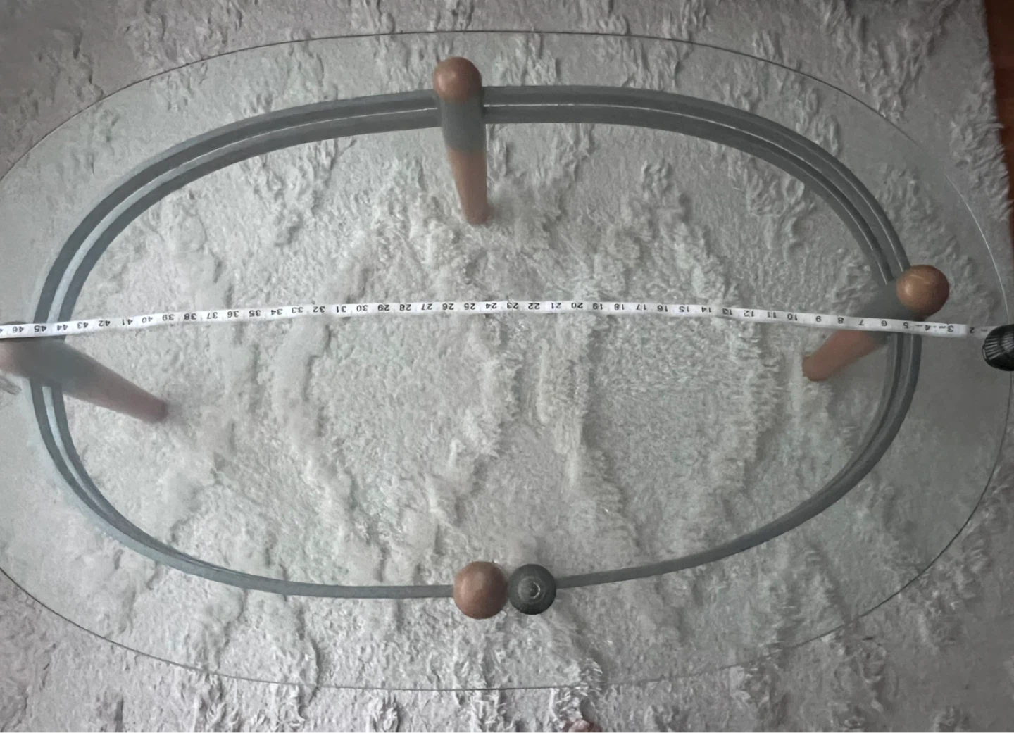 3 glass coffee tables. - photo 2