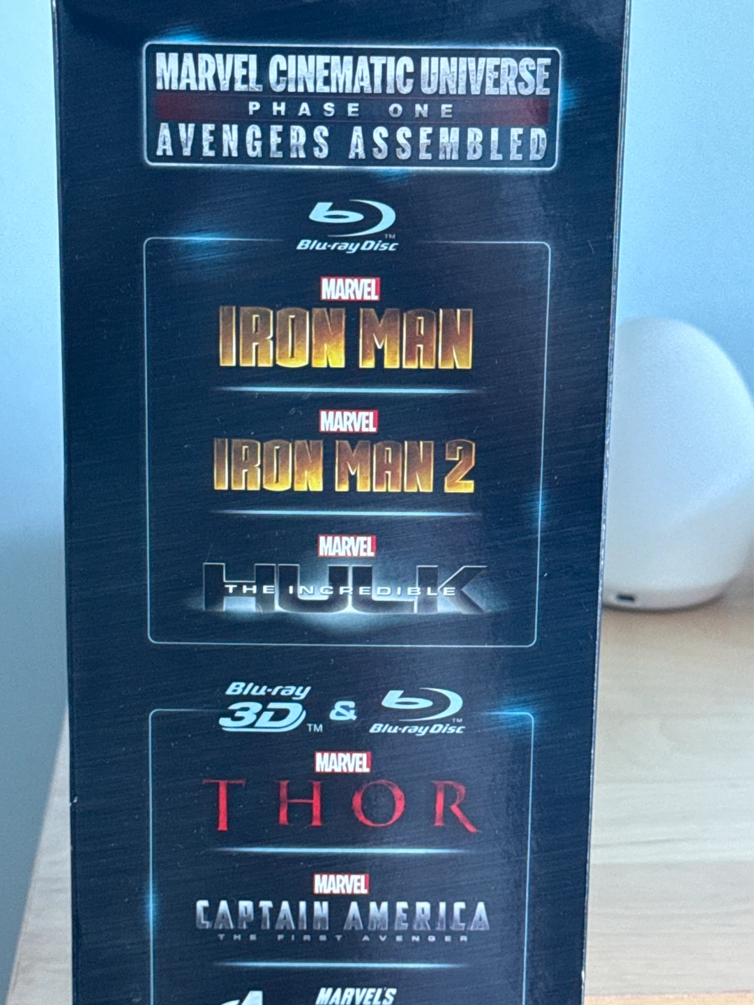 Marvel Avengers Assembled Phase One 10-Disc Set - photo 3