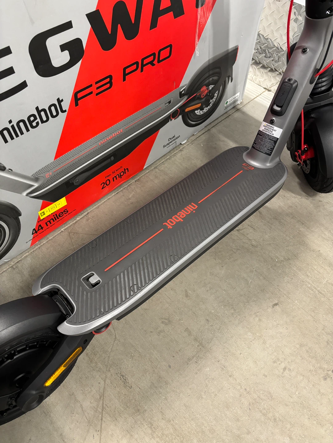 OPEN BOX Segway F3 Pro Electric Scooter - ONLY $675! - photo 2