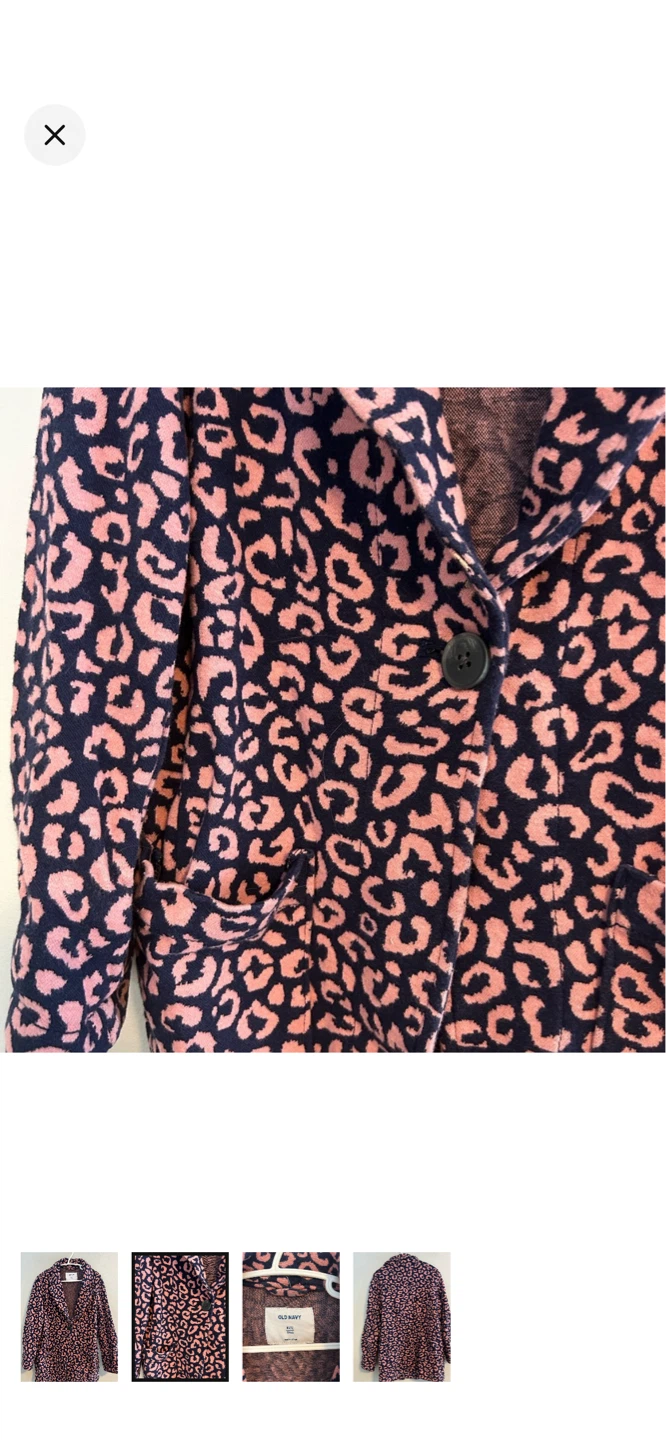 Old Navy Leopard Print Jacket - photo 2