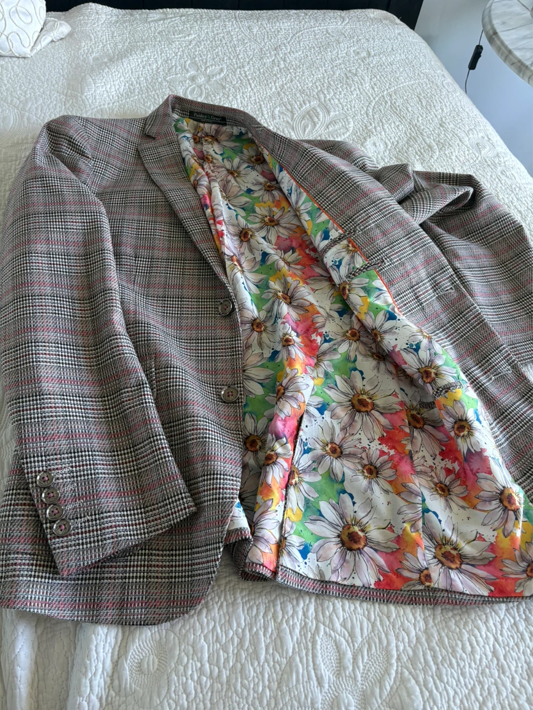 Paisley & Gray Plaid Blazer - photo 2
