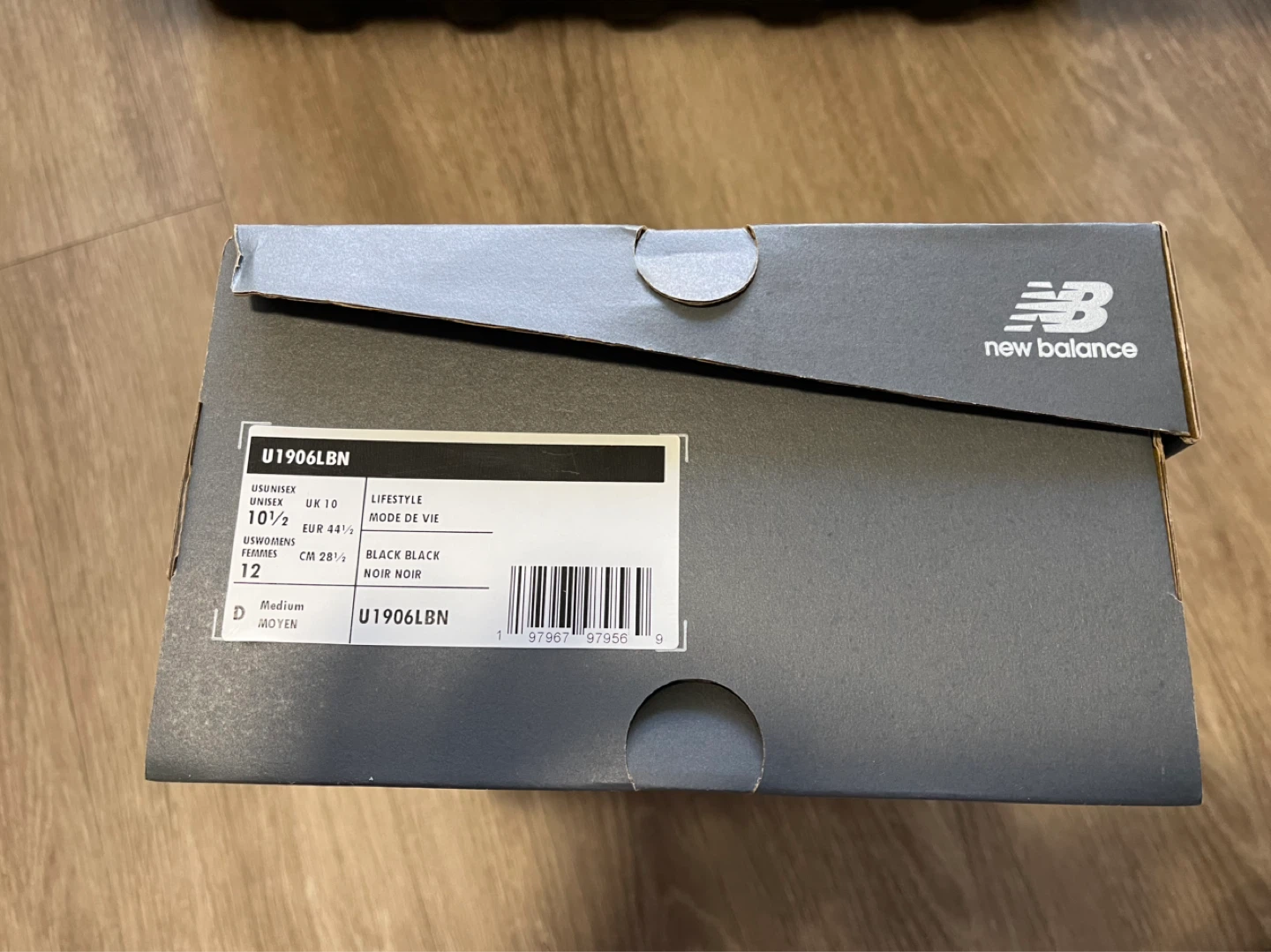 New Balance U1906LBN Black Loafers - photo 2
