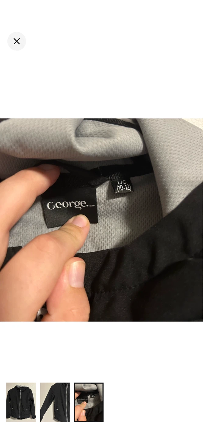 George black hooded jacket - photo 3