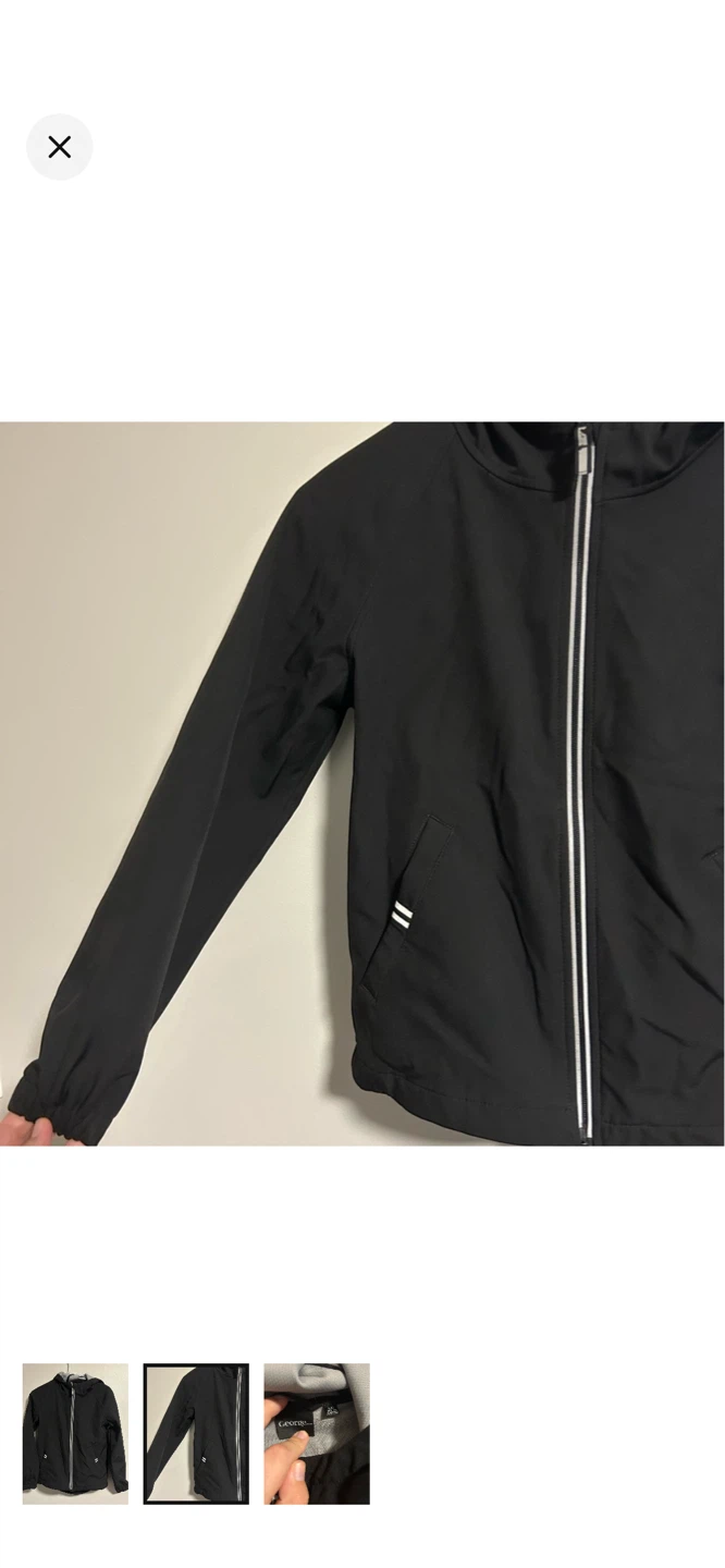 George black hooded jacket - photo 2