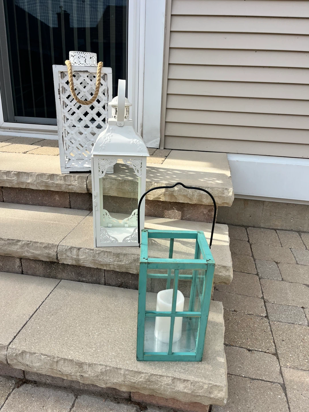 INDOOR/OUTDOOR LANTERNS $10 EACH OR 3 FOR $25
