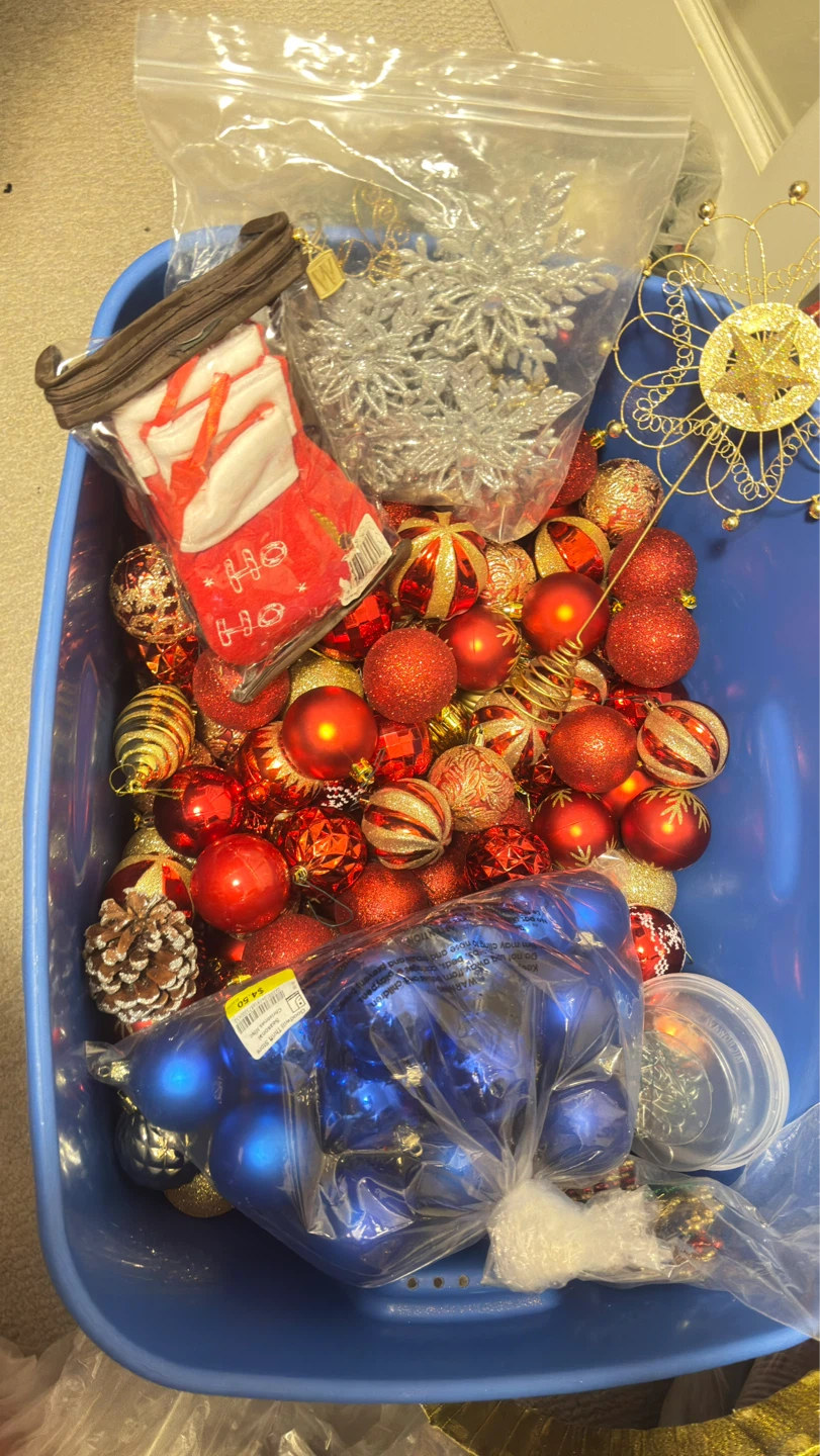 Large Christmas Decoration Lot