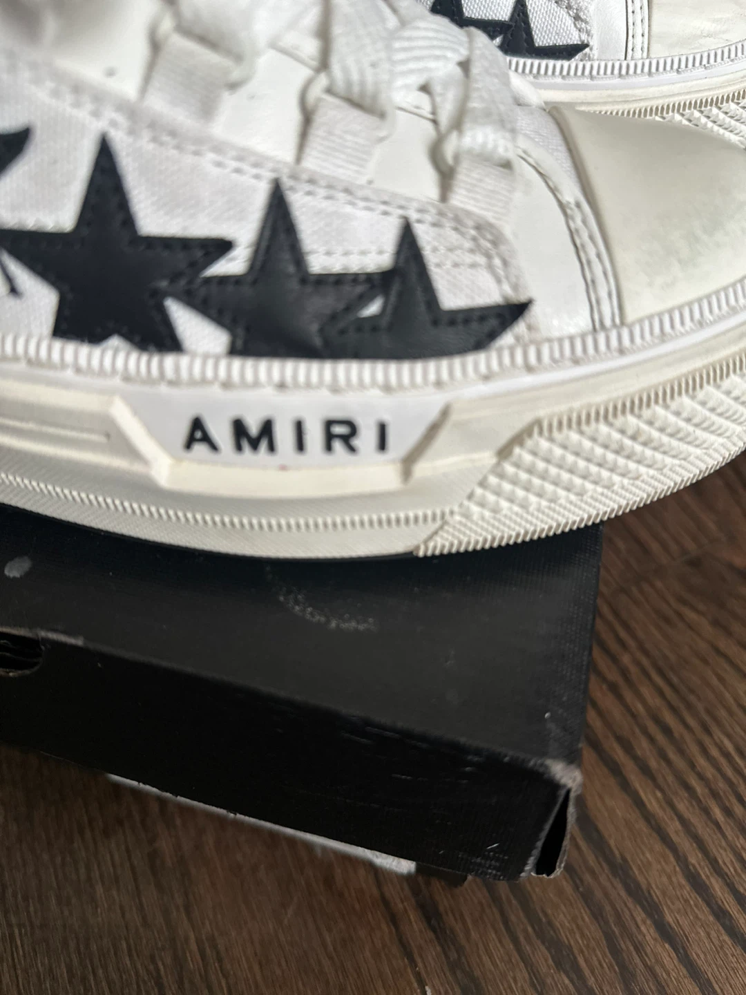 Amiri Women's Stars Court Low Top Sneakers - photo 3