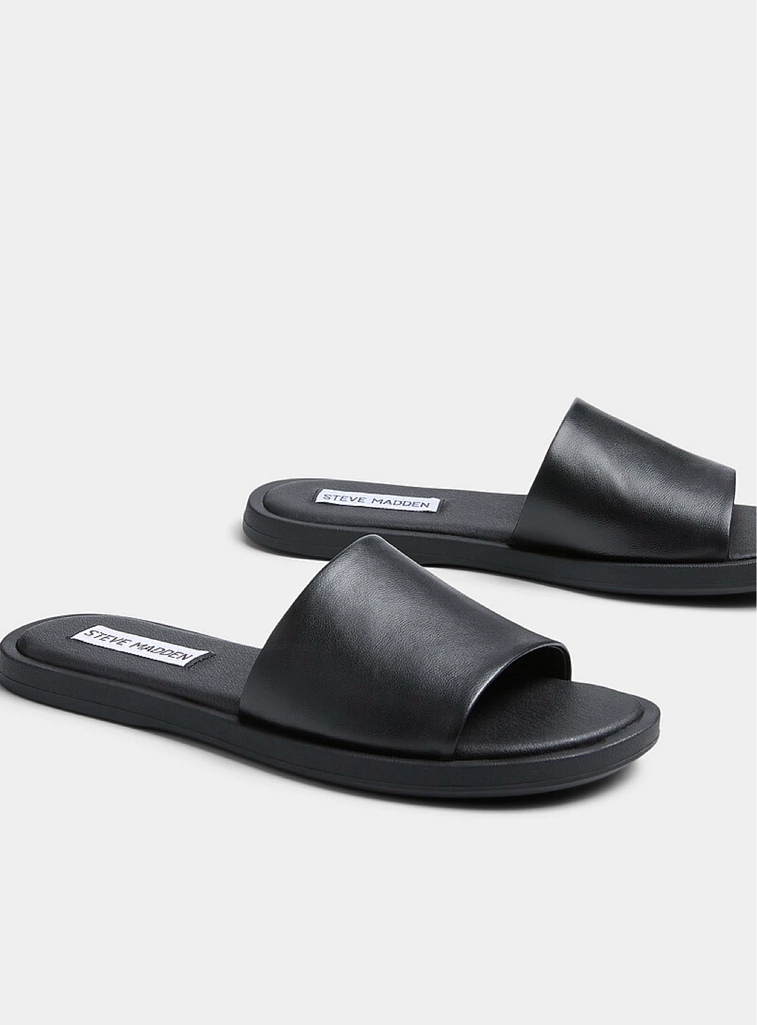 Steve Madden Black Slides - photo 2