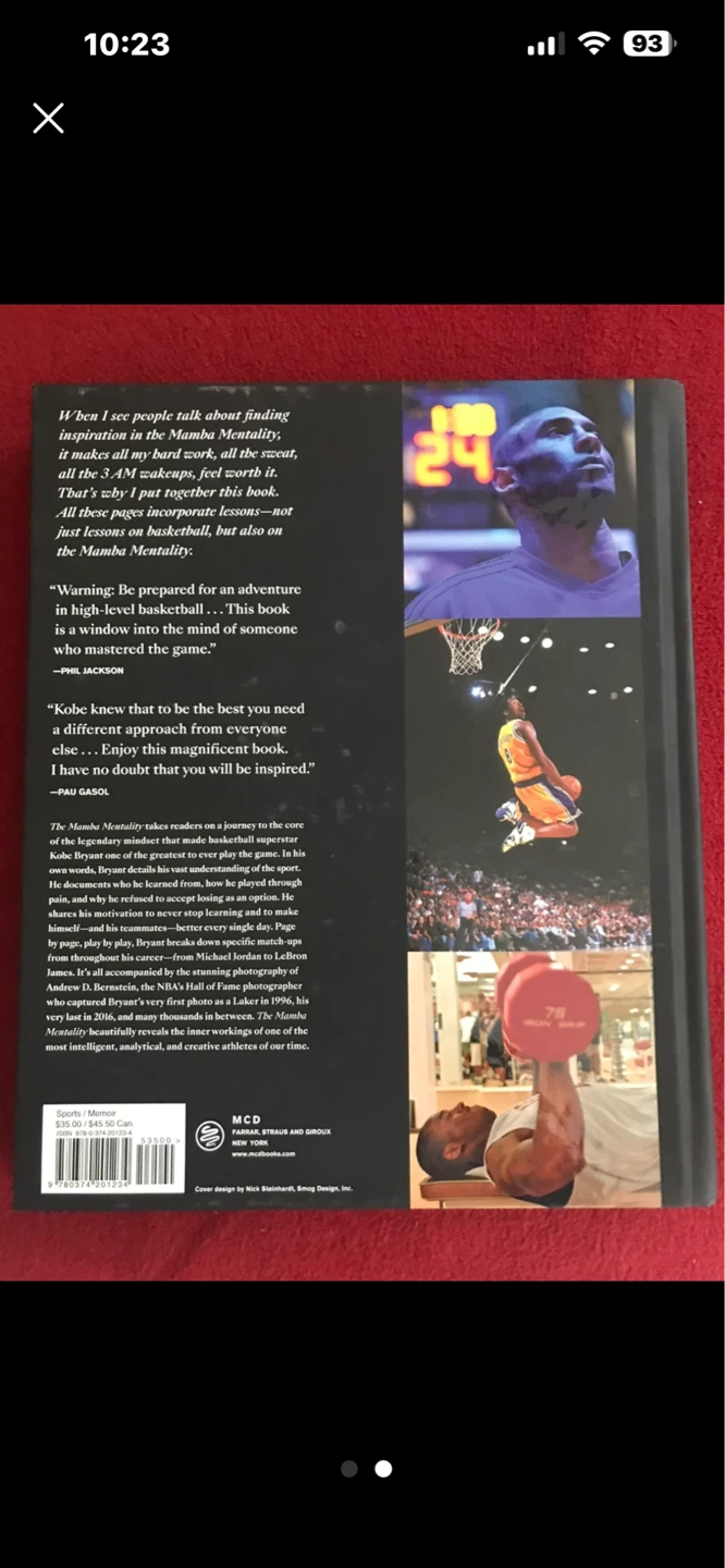 Kobe Bryant The Mamba Mentality: How I Play Book - photo 2