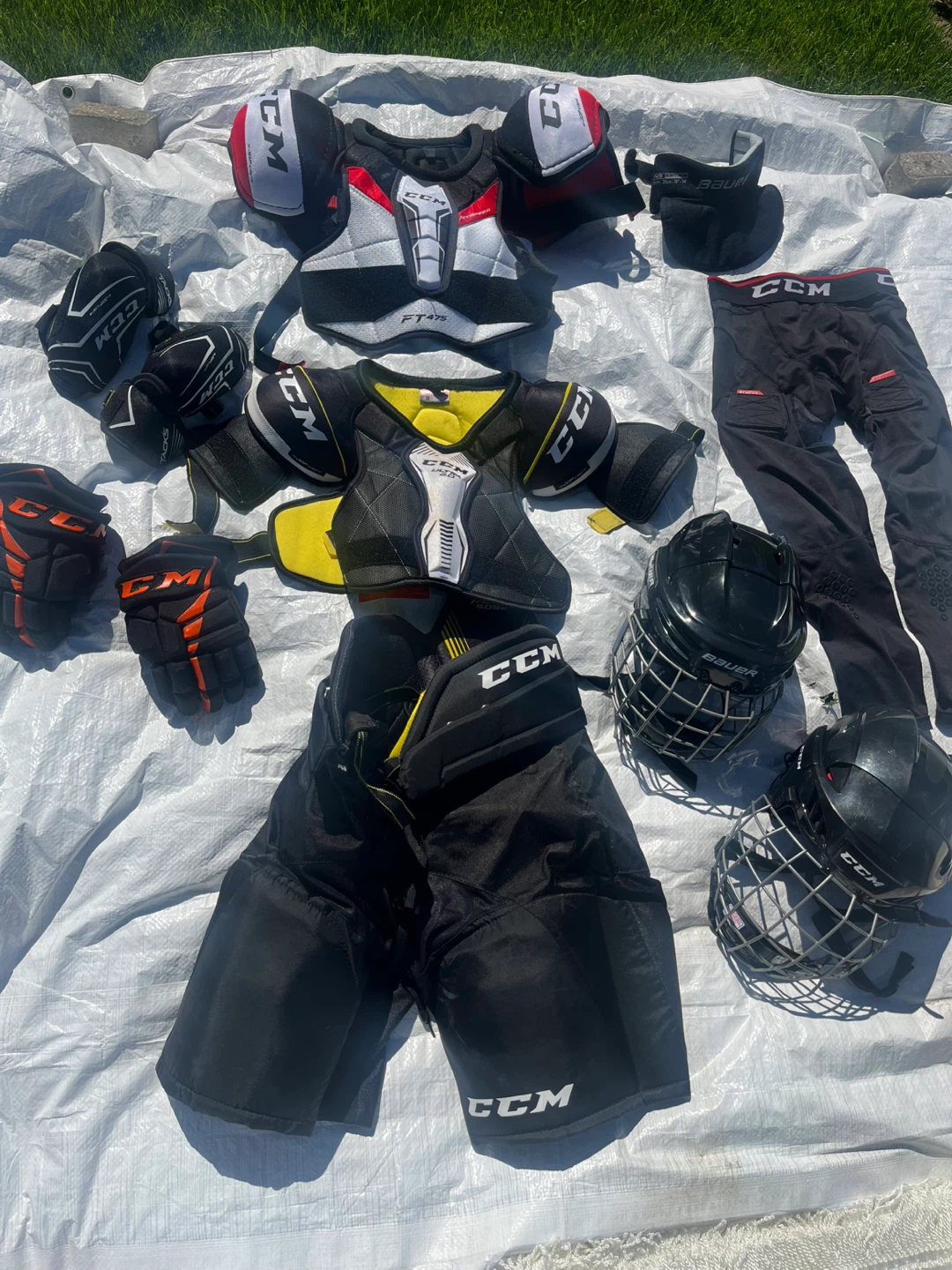 Bauer & CCM Hockey Gear Bundle