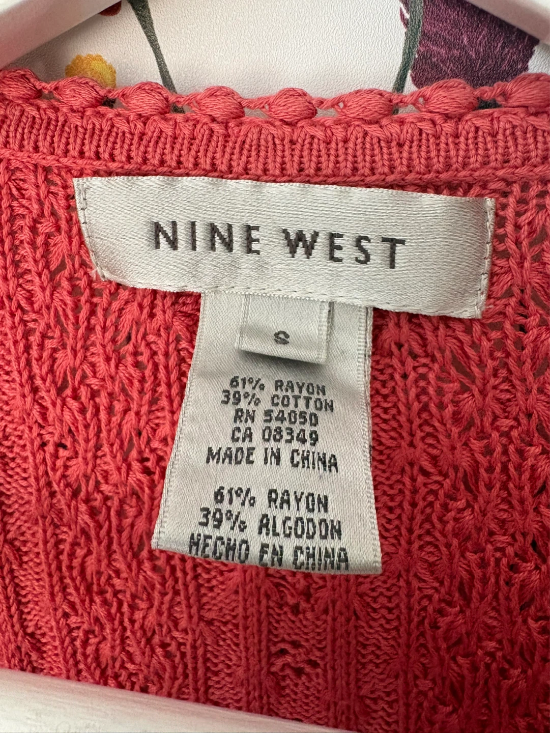 Nine West Coral Knit long sleeve Cardigan - photo 2