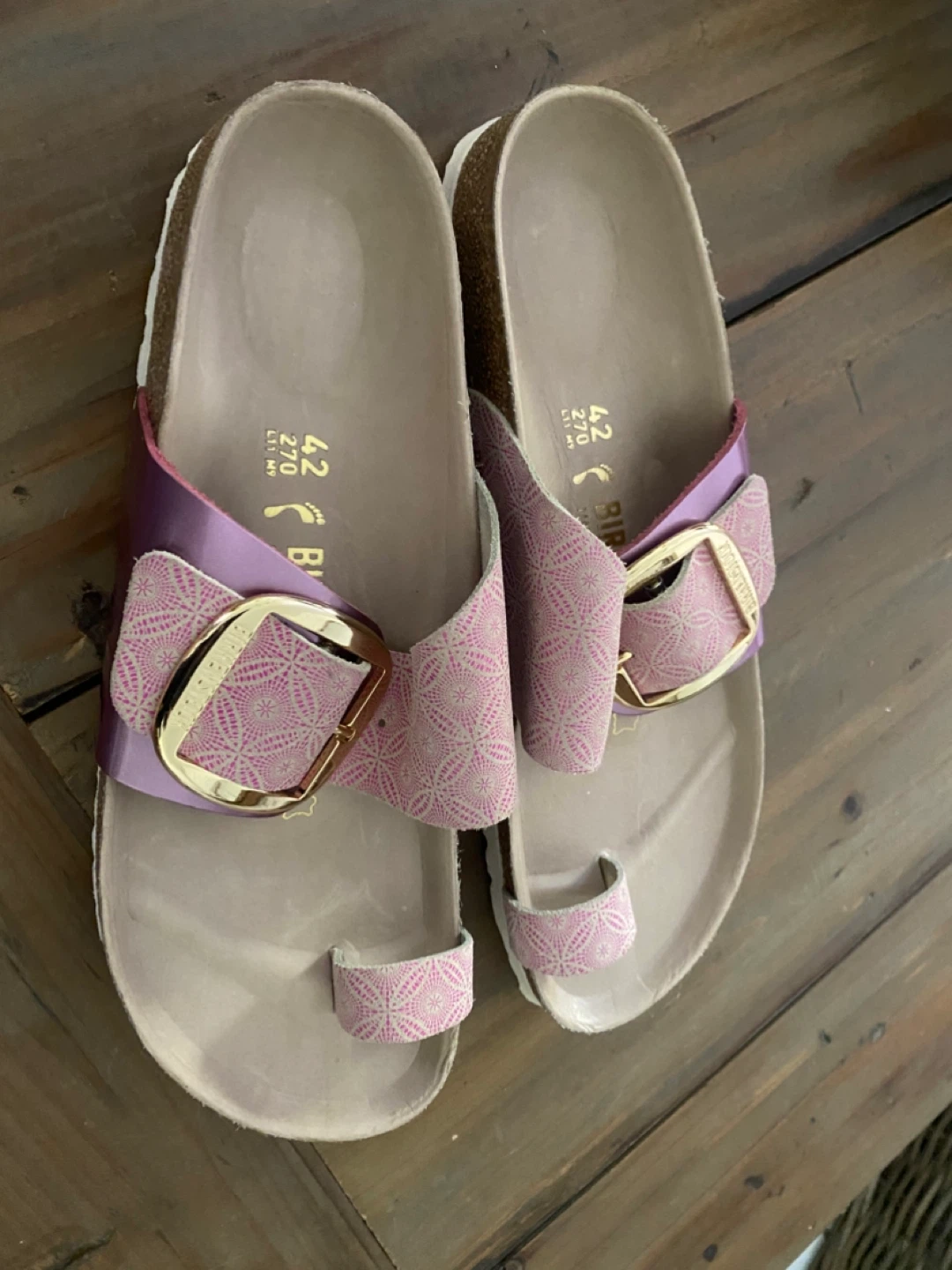 Birkenstock Madrid Bug buckle Sandals 10.5 perfect