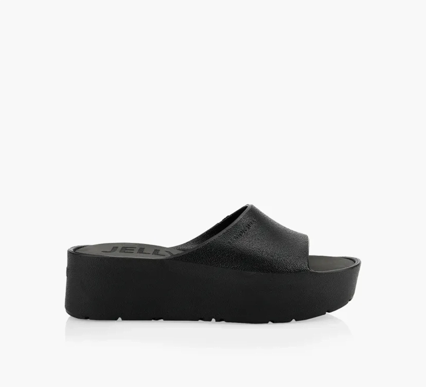 Lemon Jelly Platform Slides - Black - photo 2