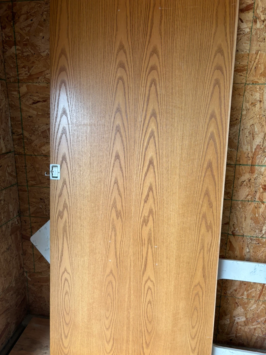Interior Oak Wood Grain Door
