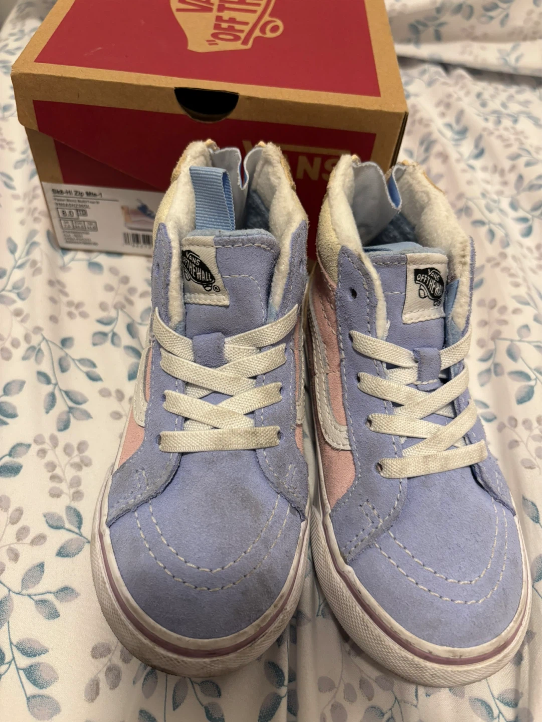 Used Vans SK8-HI Zip MTE-1 Toddler Shoes
