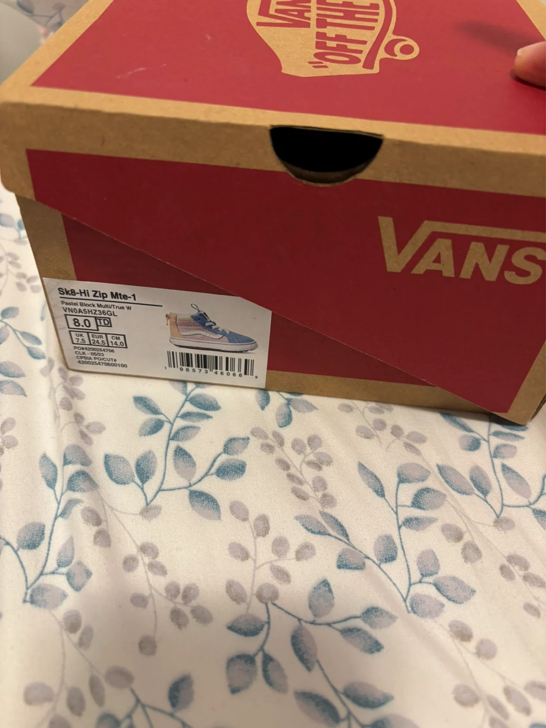 Used Vans SK8-HI Zip MTE-1 Toddler Shoes - photo 2