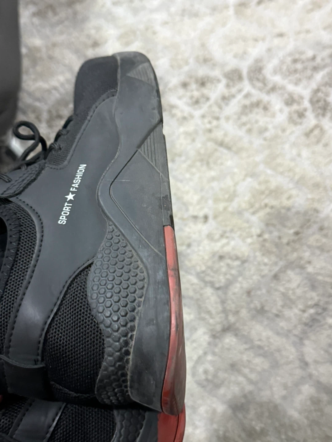 Black SPORT Fashion Sneakers - Size 41 - photo 4
