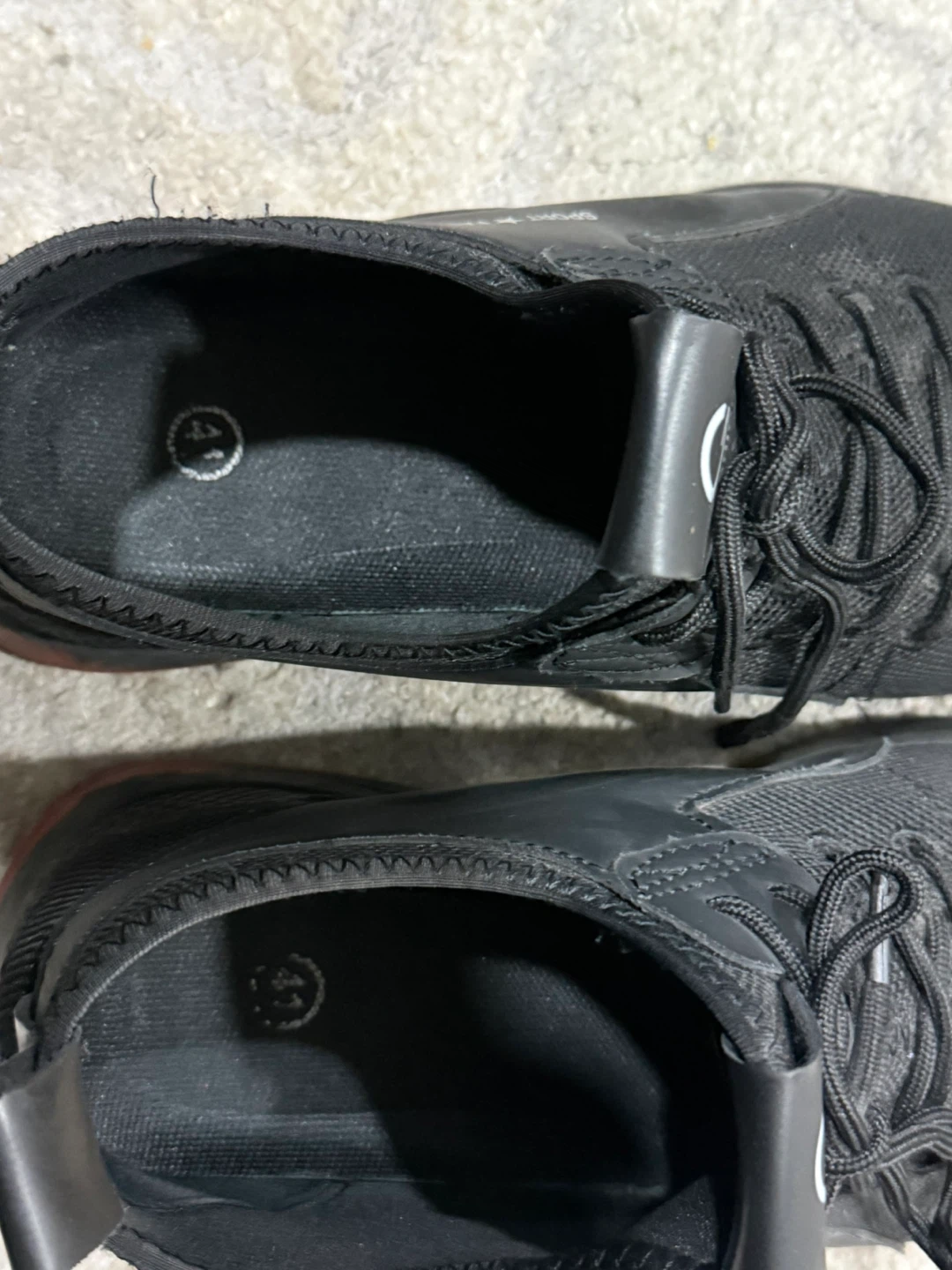 Black SPORT Fashion Sneakers - Size 41 - photo 3