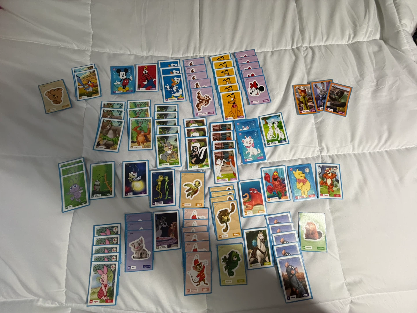 Disney sticker collection