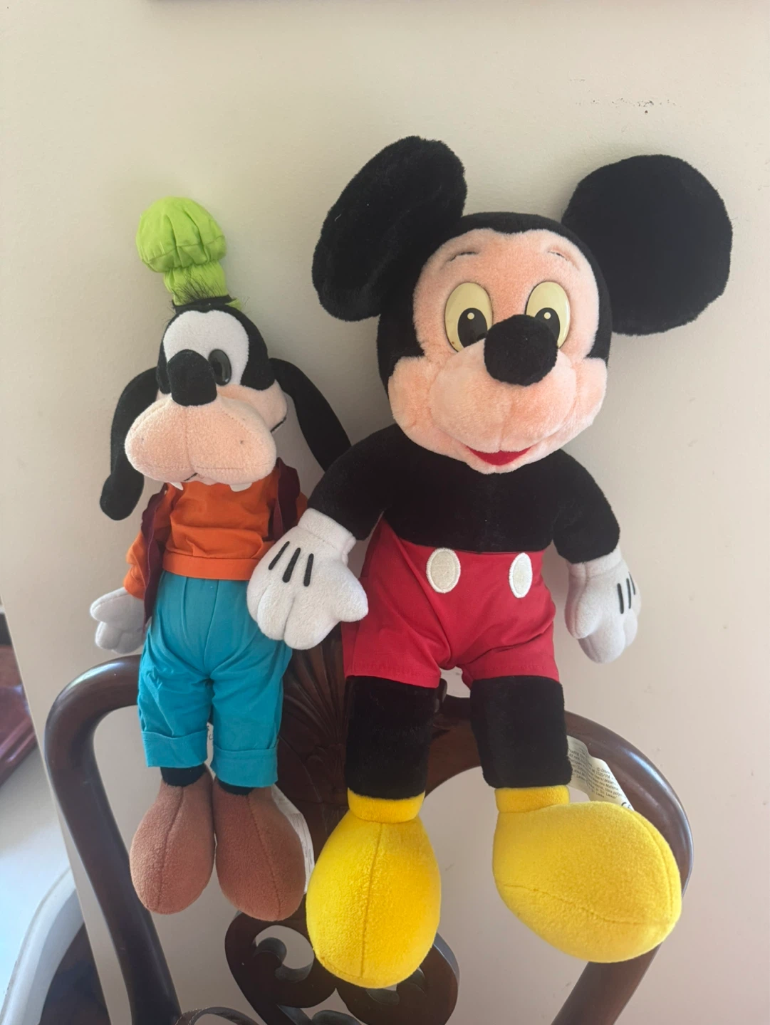 Disney Mickey Mouse and Goofy Plush Toys