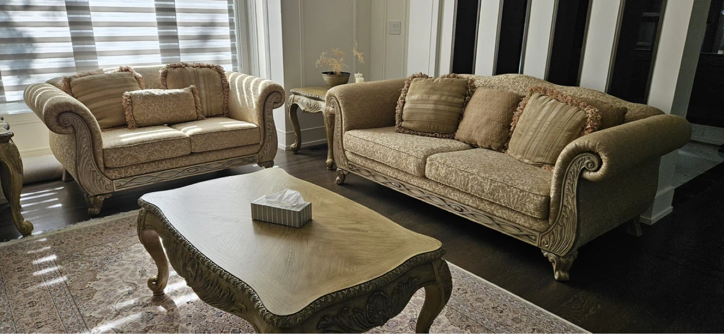 5 piece living room furniture set