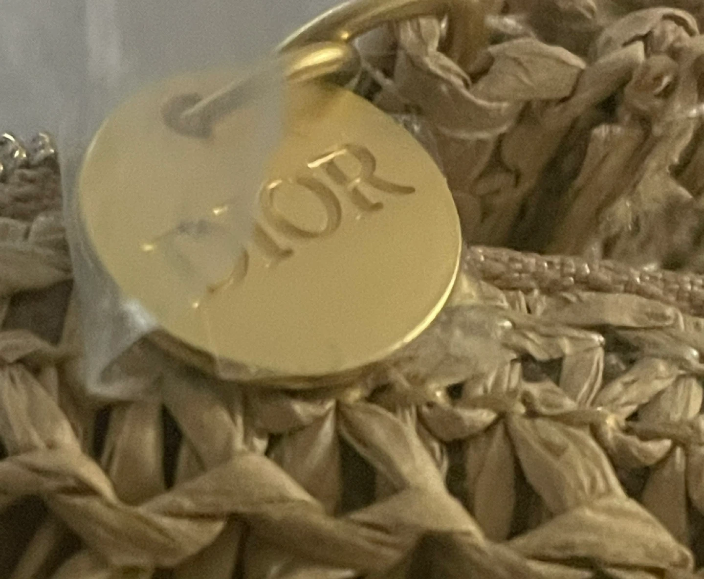 Branded—Dior Straw Clutch Bag - photo 3