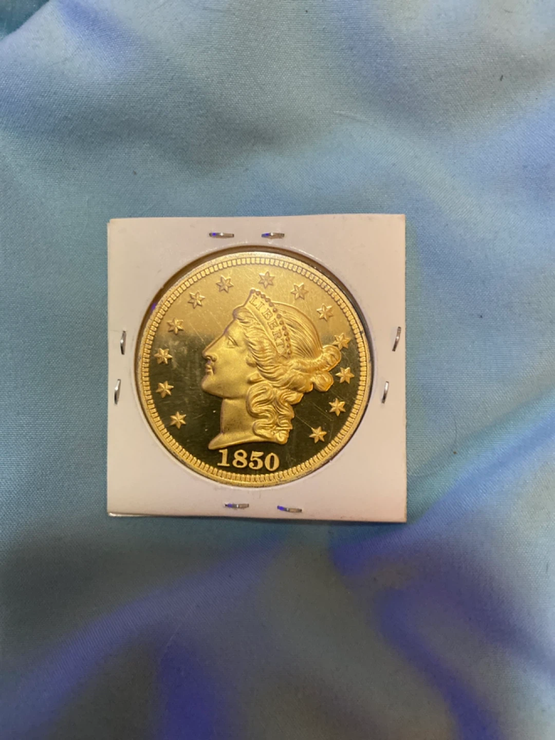 1850 Copy Twenty D. Coin - photo 2