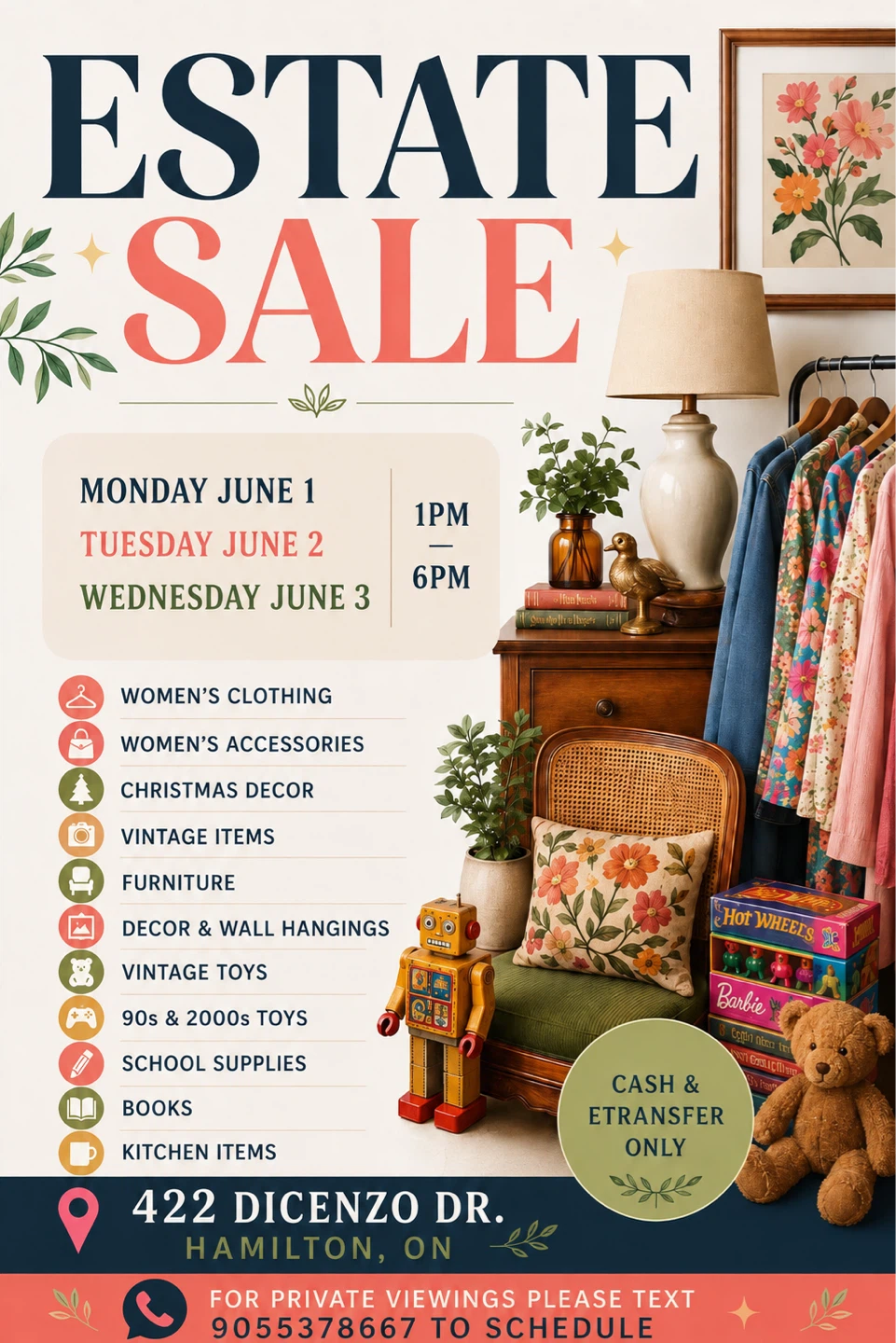 Estate Sale - Various Items Available