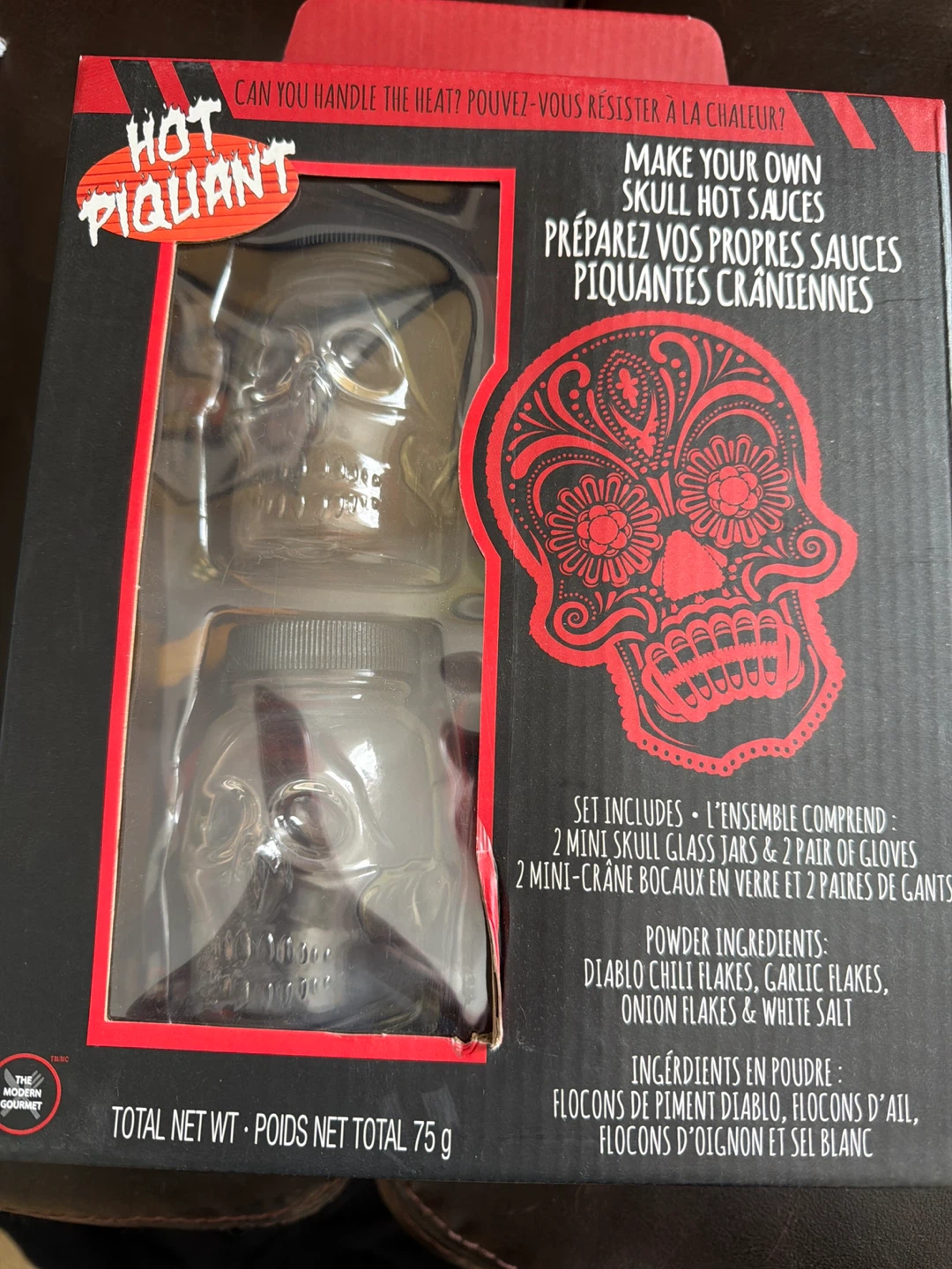 Make Your Own Hot Sauce Skull Kit