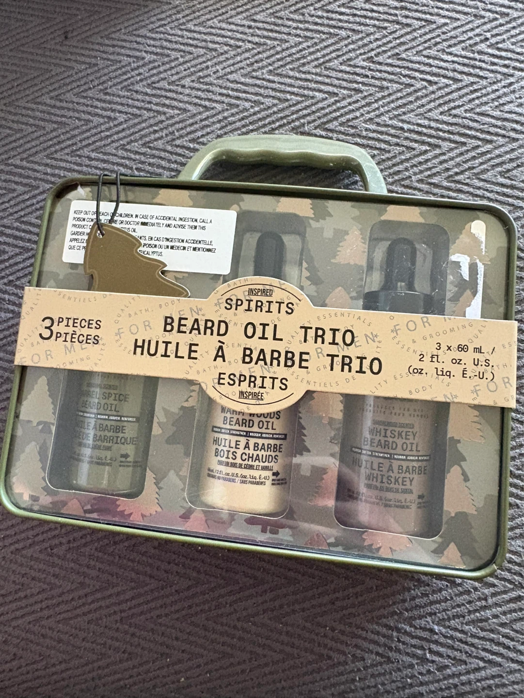 Cedar & Sage Beard Oil Trio
