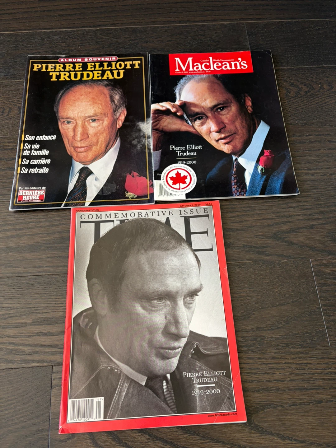 Pierre Elliott Trudeau magazines