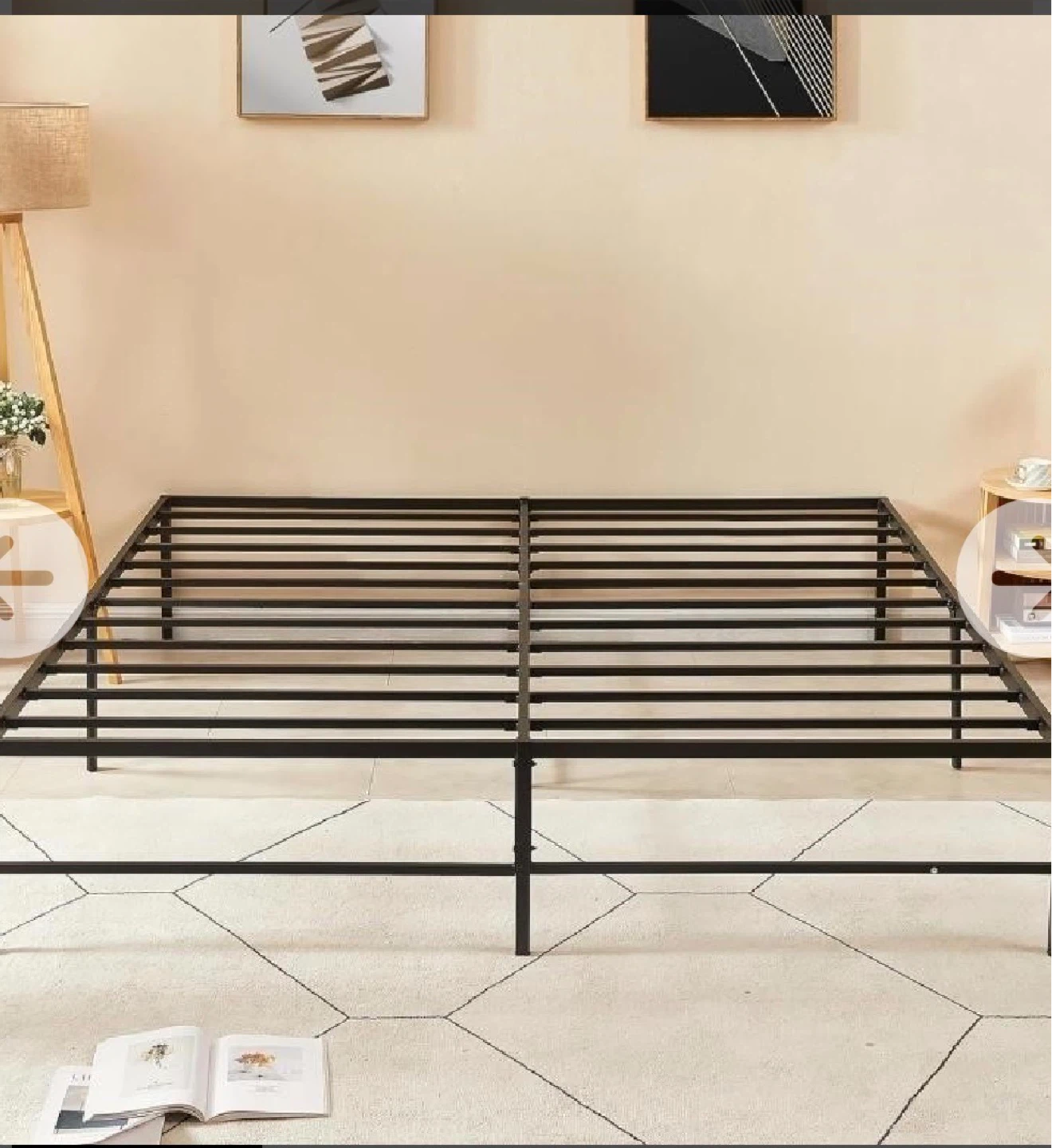 King bed frame New