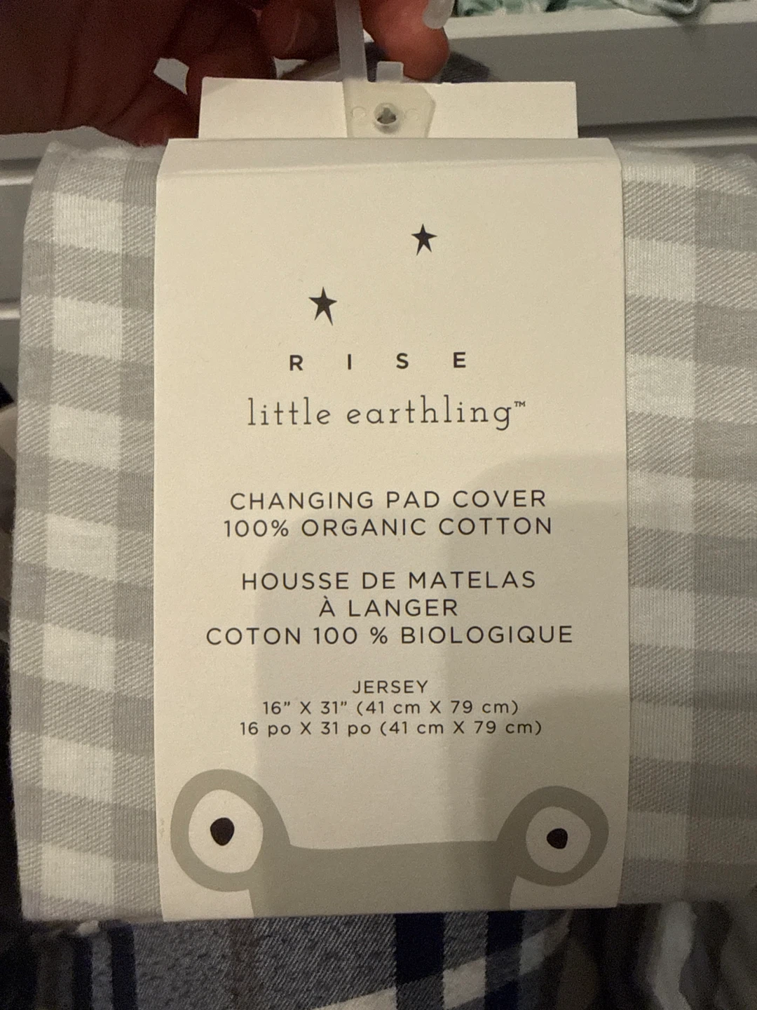 Little Earthling Organic Cotton Changing Pad Cover