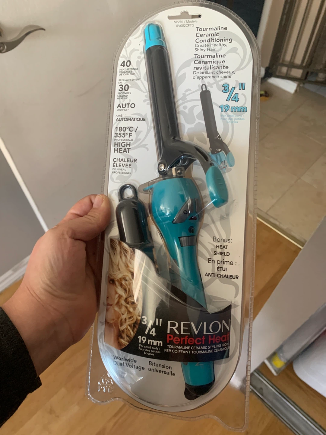 Revlon 3/4" Tourmaline Ceramic Styling Iron